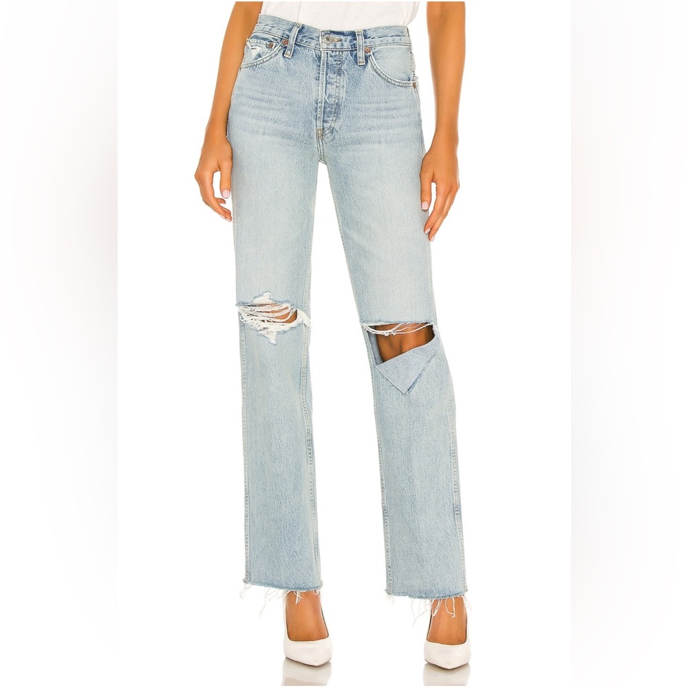 Re Done Originals 90s high rise loose jeans